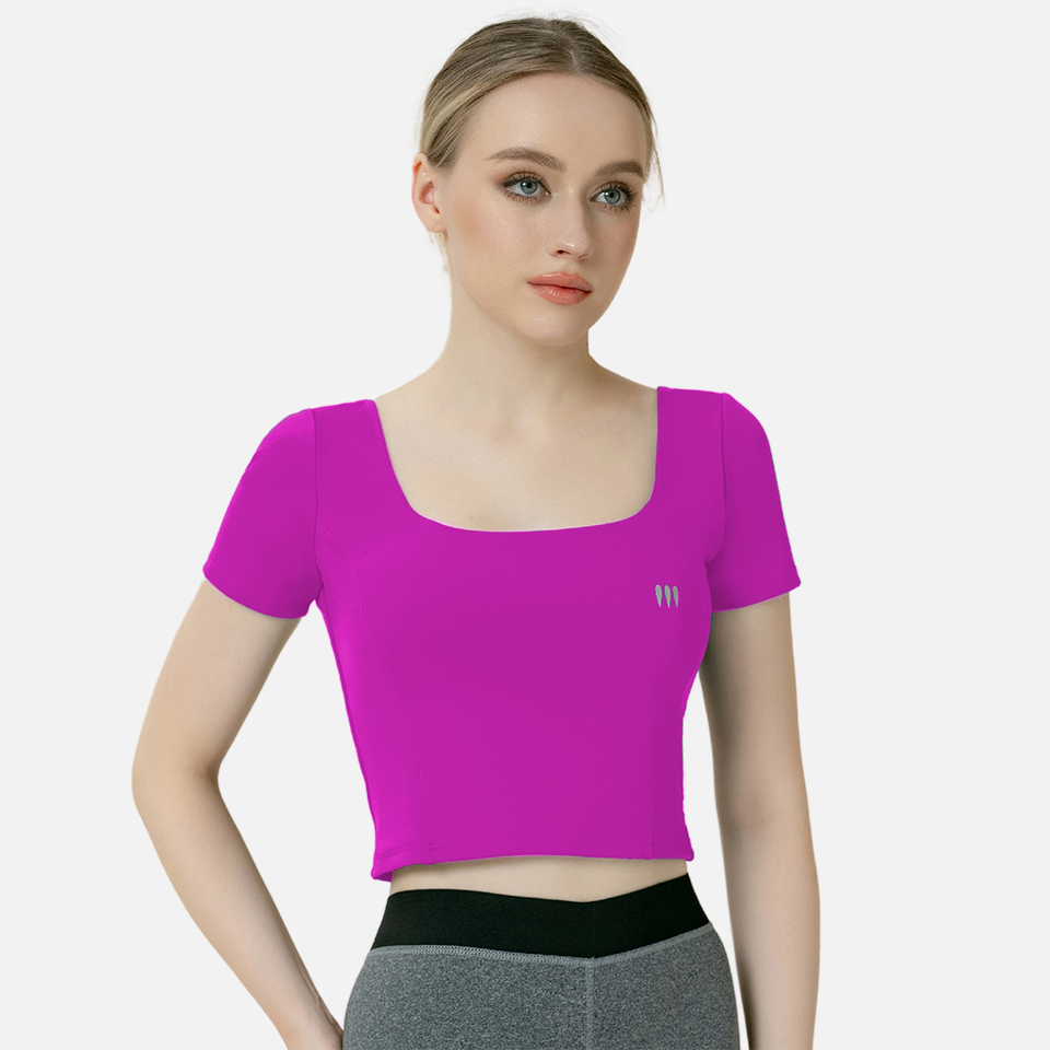 Croptop cổ vuông - 17136